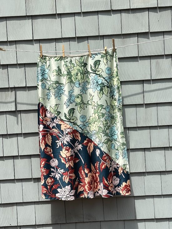 Anthropologie Dresses & Skirts - Anthropologie LyreBird Ivory Comb Floral Midi Skirt | Size XL | New with Tags